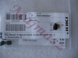 SS-8150920-SP  wkręt oryginał JUKI # SS8150920SP