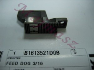 B1613-521-D0B ząbki 3/16" (6.4mm) oryginał JUKI # B1613521D0B