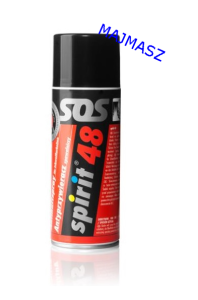 Antyprzywieracz spawalniczy bez silikonu  SPIRIT 48, spray 300ml  