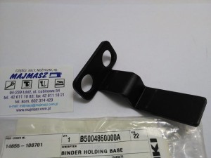 Część JUKI nr. kat. B5004860000A /  UCHWYT LAMOWNIKA DO 2,3 IGŁÓWKI MF / BINDER HOLDING BASE