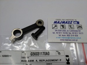 Część JUKI nr. kat. G56031170A0 / ROD ASM. A, REPLACEMENT PART FOR: G5603-117-000