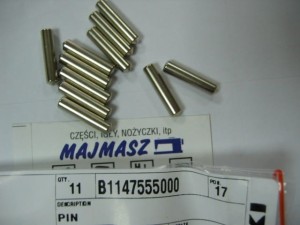 Część JUKI nr. kat. B1147555000 / PIN