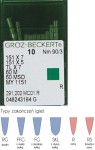 igły szwalnicze GROZ-BECKERT 151x7 do owerloka krzywe ostre