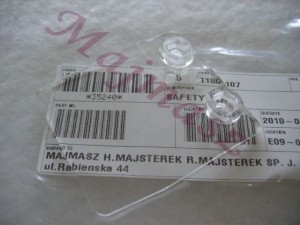 118-01107 szybka osłona igły z pleksy oryginał JUKI # 11801107