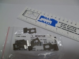 Część JUKI nr. kat. B2745771L00 /  NÓŻ PROSTY LBH 1/2" / "KNIFE 1/2"" (12.7mm)"