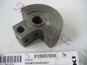 B1206-057-000-A przeciwwaga oryginał JUKI # B1206057000A