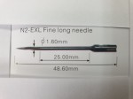 Igła N2-EXL Fine 48,6 mm do TM-70, TM-300