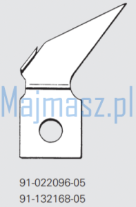 Część MAIER do Pfaff Nóż nr kat. 91-022096-05 # 91-132168-05