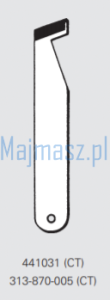 Część MAIER do W.&G. Nóż dolny widia nr kat. CT3543 # 312-870-002 / CT3543 # 312870002