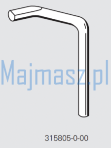 Część MAIER do Rimoldi Osłona igły nr kat. 315805-0-00 # 315805000