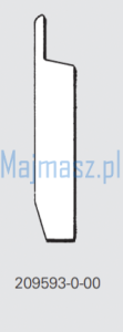 Część MAIER do Rimoldi Nóż górny nr kat. 209593-0-00 / 209593000