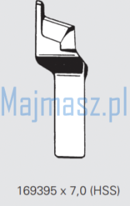Część MAIER do Pfaff Nóż nr kat. 91-169395x7.0 HSS