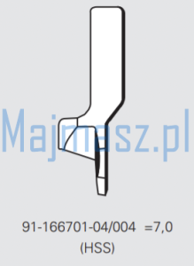 Część MAIER do Pfaff Nóż nr kat. 91-166701-04/004 x7