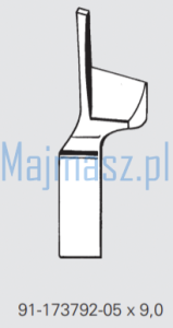 Część MAIER do Pfaff Nóż nr kat. 91-173792-05x9.0