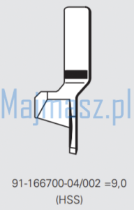 Część MAIER do Pfaff Nóż nr kat. 91-166700-04/002 x9