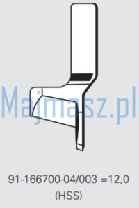 Część MAIER do Pfaff Nóż nr kat. 91-166700-04/003 x12