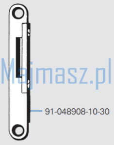 Część MAIER do Pfaff Płytka nr kat. 91-048908-10-30