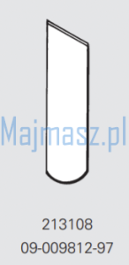 Część MAIER do Pegasus Nóż nr kat. 213108 # 09-009812-97