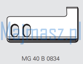 Część MAIER do Mitsubishi Nóż nr kat. MG40B0834