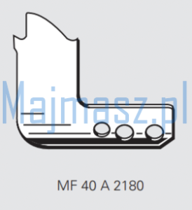 Część MAIER do Mitsubishi Nóż nr kat. MF40A2180