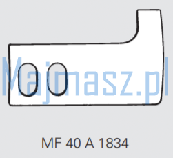 Część MAIER do Mitsubishi Nóż nr kat. MF40A1834
