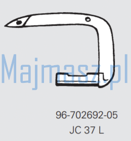 Część MAIER do Mauser Chwytacz nr kat. 96-702692-05 # JC37L / 9670269205 # JC37L