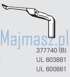 Część MAIER do Singer Chwytacz nr kat. 377639 (F) # GUL604152 