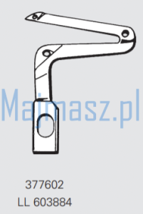 Część MAIER do Singer Chwytacz nr kat. 377602 # LL603884