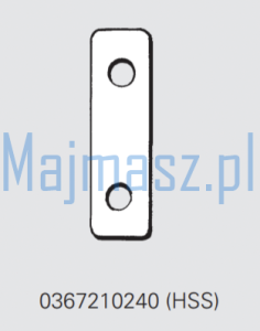 Część MAIER do Dürkopp Nóż nr kat. 0367210240 HSS
