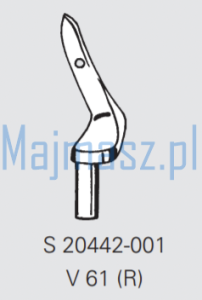 Część MAIER do Brother Chwytacz łańcuszkowynr kat. S20442-001 #  S20442001
