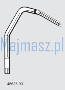 Część MAIER do Brother Chwytacz łańcuszkowy nr kat. 146635-001 # 146635001