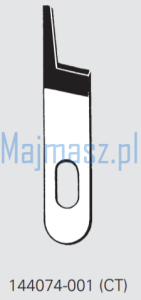 Część MAIER do Brother Nóż górny widia  nr kat. 144074-001 (CT) # 144074001 (CT)