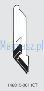 Część MAIER do Brother Nóż górny kątowy widia nr kat. 148815-001 (CT) # 148815001 (CT)