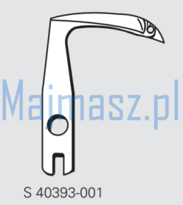 Część MAIER do Brother Chwytacz łańcuszkowy nr kat. S40393-001 # S40393001