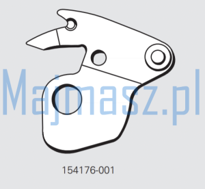 Część MAIER do Brother Nóż nr kat. 154176-001 # 154176001