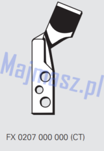 Część MAIER do Tajima Nóż nr kat. FX0207000000 (CT) #  FX0207000000(CT)