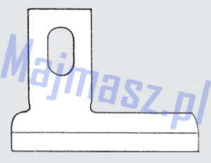 Część MAIER do Pfaff Nóż nr kat. 91-120748-25.4 # 91120748254