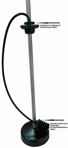 Znacznik długości spódnic, sukienek  PRYM 80cm