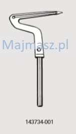 Część MAIER do Brother Chwytacz łańcuszkowy nr kat. 143734-001 #  143734001