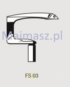 Część MAIER do Siruba Chwytacz nr kat. FS 03 # FS03