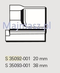 Część MAIER do Brother Kowadełko nr kat. S35093-001 # S35093001