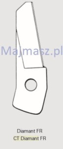 Część MAIER do Diamant FR Nóż nr kat. CT Diamant FR # CTDiamantFR