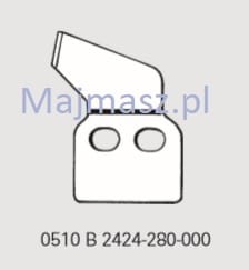 Część MAIER do Dürkopp Nóż nr kat. 0510B2424-280-000