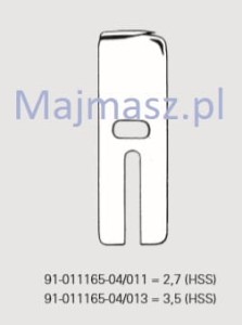 Część MAIER do Pfaff Nóż nr kat. 11165x3.5 HSS # 91-011165-04/013