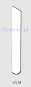 Część MAIER do Siruba Nóż dolny nr kat. KR 35 # KR35