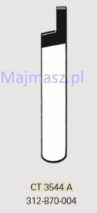 Część MAIER do W.&G. Nóż górny widia nr kat. CT3544 A # 312-870-004 / CT3544A # 312870004