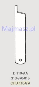 Część MAIER do W.&G. Nóż nr kat. CTD 110-8 A / CTD1108A