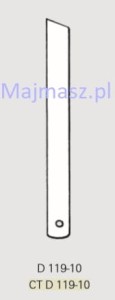 Część MAIER do W.&G. Nóż nr kat. CTD 119-10 / CTD11910