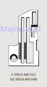 Część MAIER do Union Płytka nr kat. GB 39524 AW (HN)