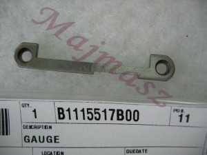 B1115-517-B00 nóż dolny wkładka tnąca oryginał JUKI # B1115517B00